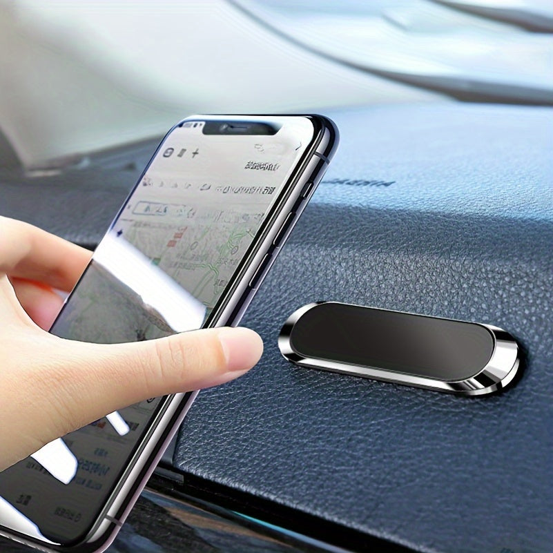 Powerful Magnetic Car Phone Holder  Sleek Aluminum Alloy Design