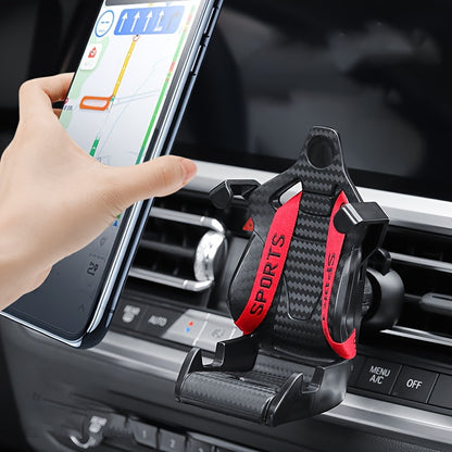 Universal Racing Seat Car Vent Phone Holder