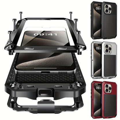 HeavyDuty Metal Case for iPhone with 360 Protection