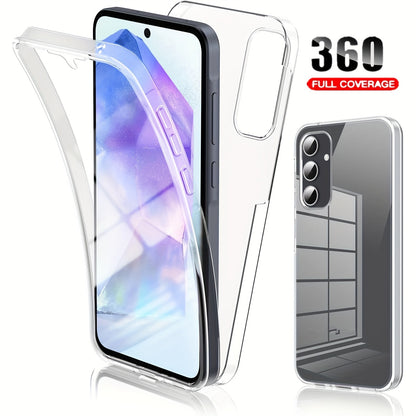 360 FullBody Clear Case for Samsung Galaxy Models