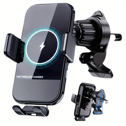 YITUMU 15W Wireless Fast Charging Car Holder